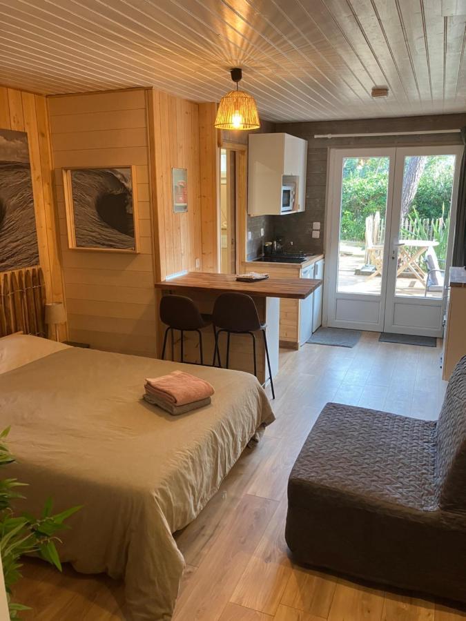 Deux Pieces Ou Studio Plage Sud A 200M Lacanau Ngoại thất bức ảnh